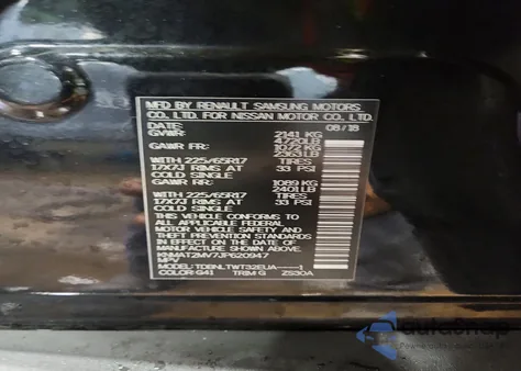 2018 Nissan Rogue S z USA, uszkodzony, nr VIN KNMAT2MV7JP620947